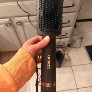 Amika Black and Gold Hair Styling Brush